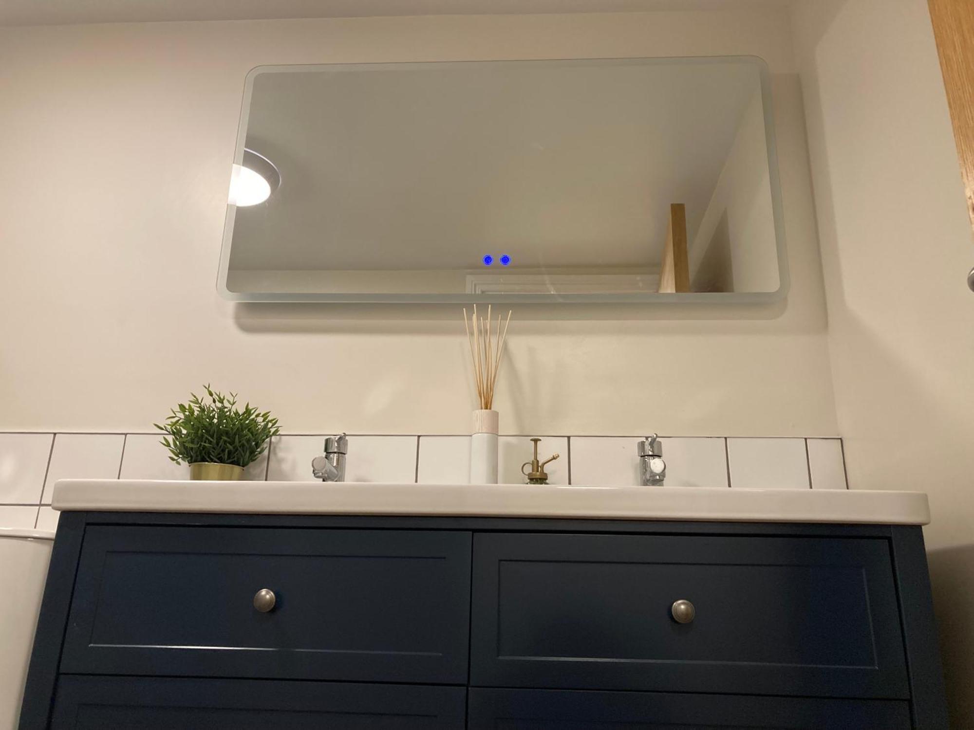 Smart 4k Tvs In Bedrooms Double Vanity Sink *